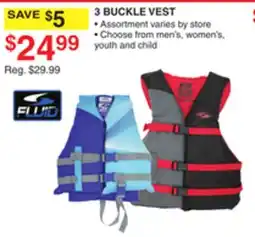 Dunham's Sports 3 BUCKLE VEST offer