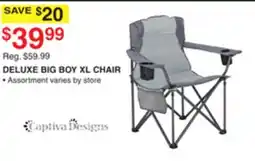 Dunham's Sports DELUXE BIG BOY XL CHAIR offer