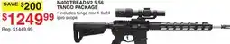 Dunham's Sports SIG SAUER M400 TREAD TANGO PACKAGE offer