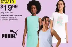 Dunham's Sports PUMA WOMEN'S TEE OR TANK offer