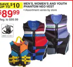 Dunham's Sports MEN'S, WOMEN'S AND YOUTH PHANTOM NEO VEST offer
