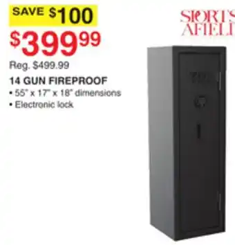Dunham's Sports 14 GUN FIREPROOF offer