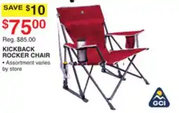 Dunham's Sports KICKBACK ROCKER CHAIR offer