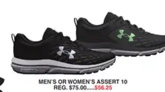 Dunham's Sports UNDER ARMOUR MEN'S OR WOMEN'S ASSERT 10 offer