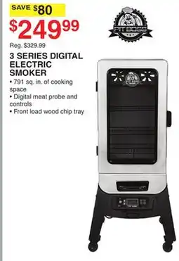 Dunham's Sports PITBOSS 3 SERIES DIGITAL ELECTRIC SMOKER offer