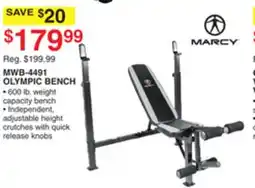 Dunham's Sports OLYMPIC BENCH offer