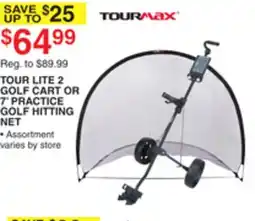 Dunham's Sports TOURMAX TOUR LITE 2 GOLF CART OR 7' PRACTICE GOLF HITTING NET offer