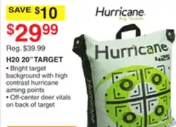 Dunham's Sports HURRICANE H20 20 TARGET offer