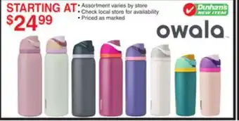 Dunham's Sports OWALA TUMBLERS offer