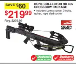 Dunham's Sports BONE COLLECTOR HD 405 CROSSBOW PACKAGE offer