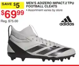 Dunham's Sports MEN'S ADIZERO IMPACT .2 TPU FOOTBALL CLEATS offer