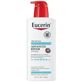 Walgreens Advanced Repair Body Lotion offer
