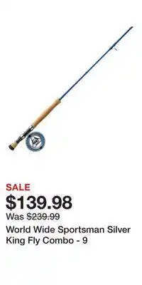 Cabela's World Wide Sportsman Silver King Fly Combo - 9 offer