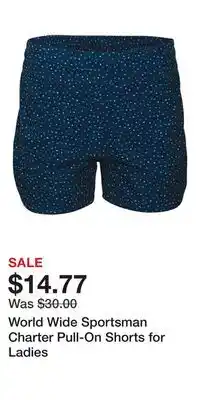 Cabela's World Wide Sportsman Charter Pull-On Shorts for Ladies offer