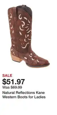 Cabela's Natural Reflections Kane Western Boots for Ladies offer