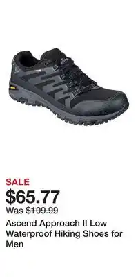 Cabela's Ascend Approach II Low Waterproof Hiking Shoes for Men offer