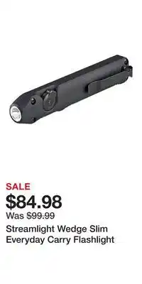 Cabela's Streamlight Wedge Slim Everyday Carry Flashlight offer