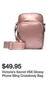 Victoria's Secret Victoria's Secret VSX Glossy Phone Sling Crossbody Bag offer