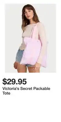 Victoria's Secret Victoria's Secret Packable Tote offer