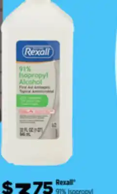 Dollar General Rexall Isopropyl Alcohol, 32 fl oz offer