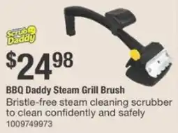 The Home Depot BBQ Daddy Steam Grill Brush offer