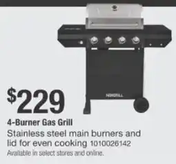 The Home Depot NEXGRILL 4-Burner Gas Grill offer