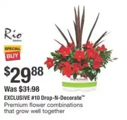 The Home Depot Drop-N-Decorate offer
