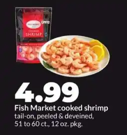Hy-Vee Fish Market cooked shrimp offer