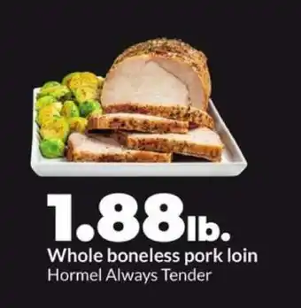 Hy-Vee Whole Boneless Pork Loin offer