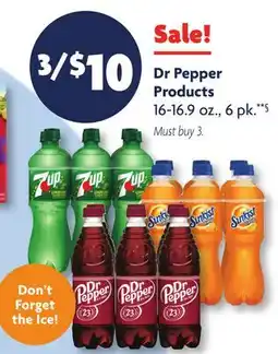 Family Dollar Dr Pepper Products offer