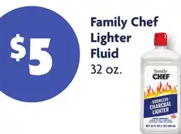 Family Dollar Family Chef Lighter Fluid offer