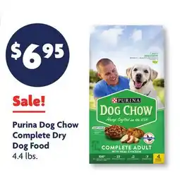 Family Dollar Purina Dog Chow Complete Dry Dog Food offer