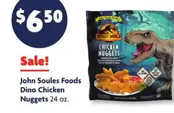 Family Dollar John Soules Foods Dino Chicken Nuggets offer