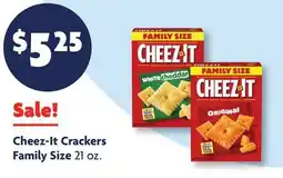 Family Dollar Cheez-It Crackers Family Size offer