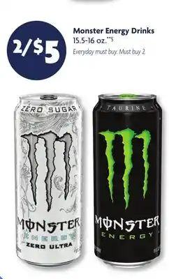 Family Dollar Monster Energy Drinks offer