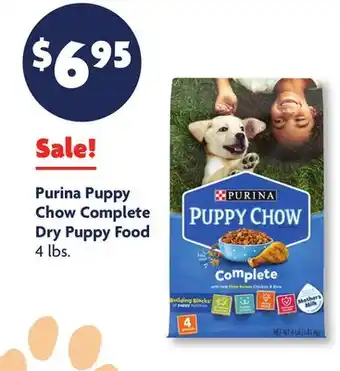 Family Dollar Purina Puppy Chow Complete Dry Puppy Food offer