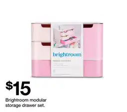 Target Brightroom modular storage drawer set offer