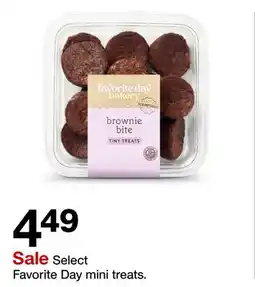 Target Select Favorite Day mini treats offer