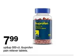 Target up&up 500-ct. ibuprofen pain reliever tablets offer