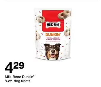 Target Milk-Bone Dunkin' 8-oz. Dog Treats offer