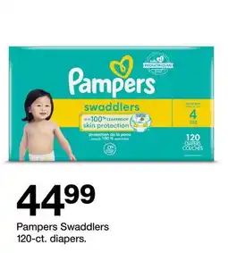 Target Pampers Swaddlers 120-ct. Diapers offer