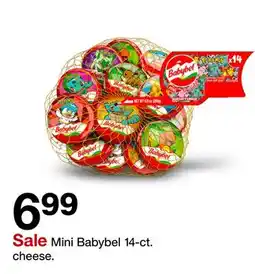 Target Mini Babybel 14-ct. cheese offer