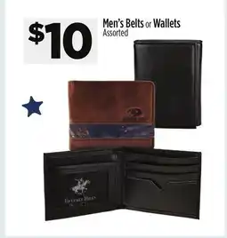Dollar General Men's Belts or Wallets offer