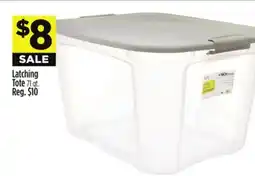Dollar General Latching Tote offer