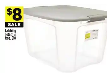 Dollar General Latching Tote offer