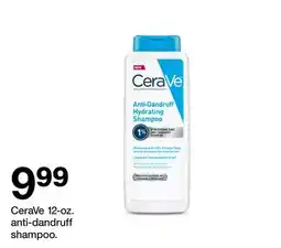 Target CeraVe 12-oz. anti-dandruff shampoo offer