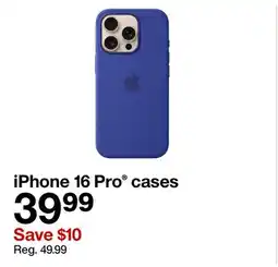 Target iPhone 16 Pro cases offer