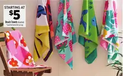 Dollar General Beach Towels offer