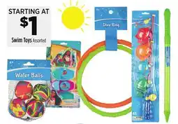 Dollar General Swim Toys offer