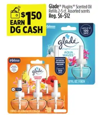 Dollar General Glade PlugIns Scented Oil Refi lls offer